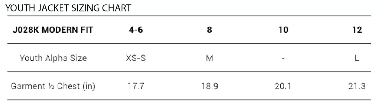 Junior Hawks Warm Up Jacket