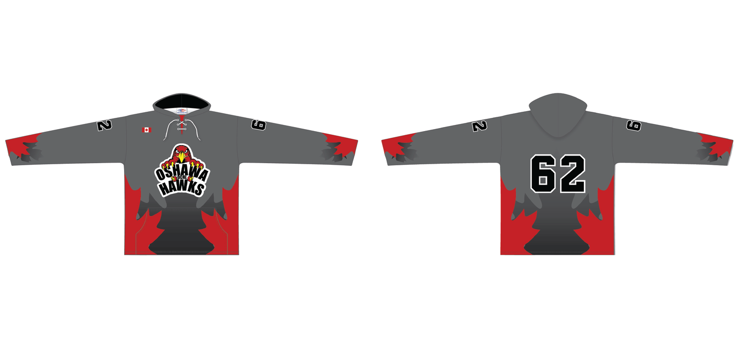 Hawks Grey Style Hoddie