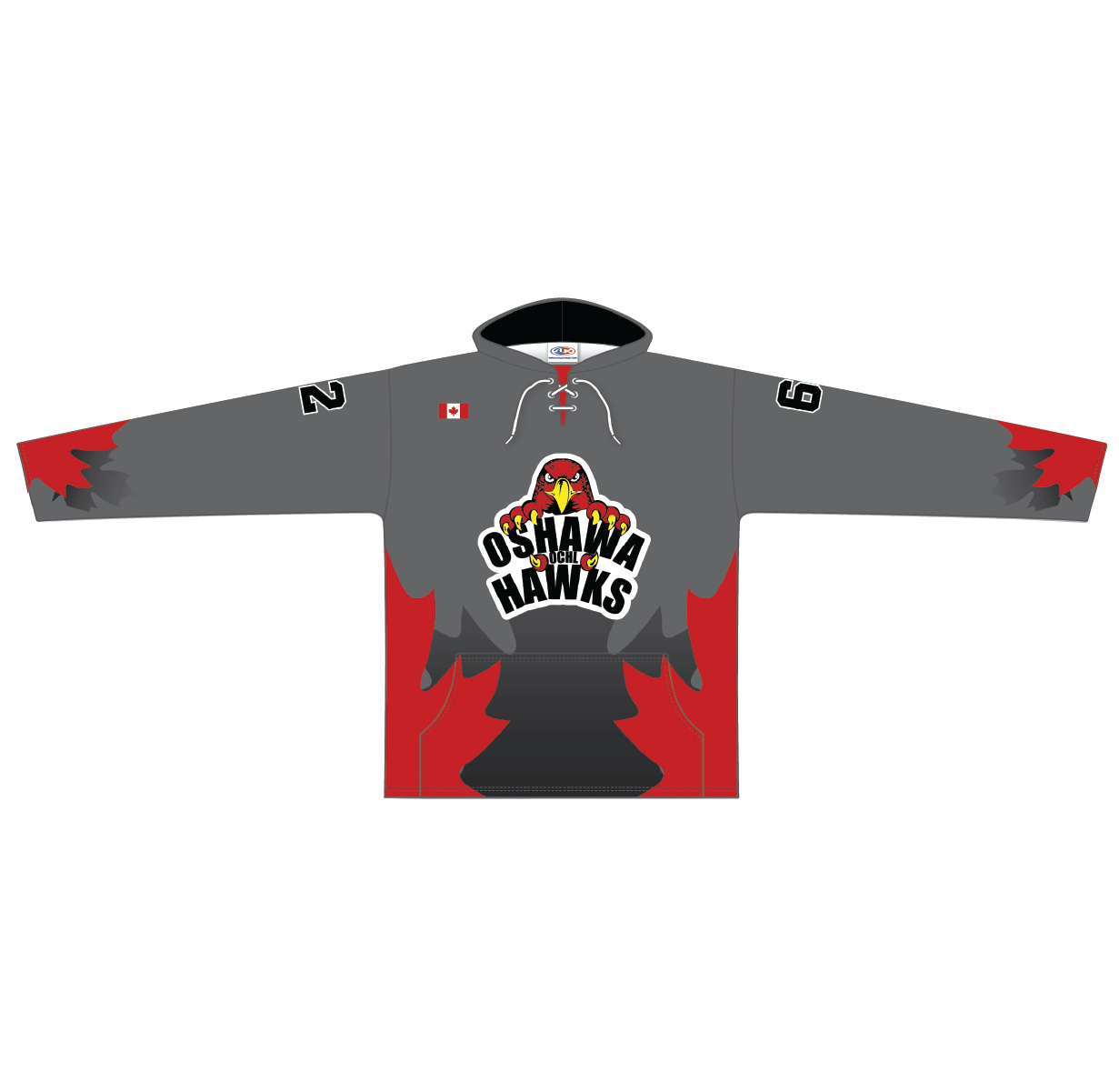 Hawks Grey Style Hoddie