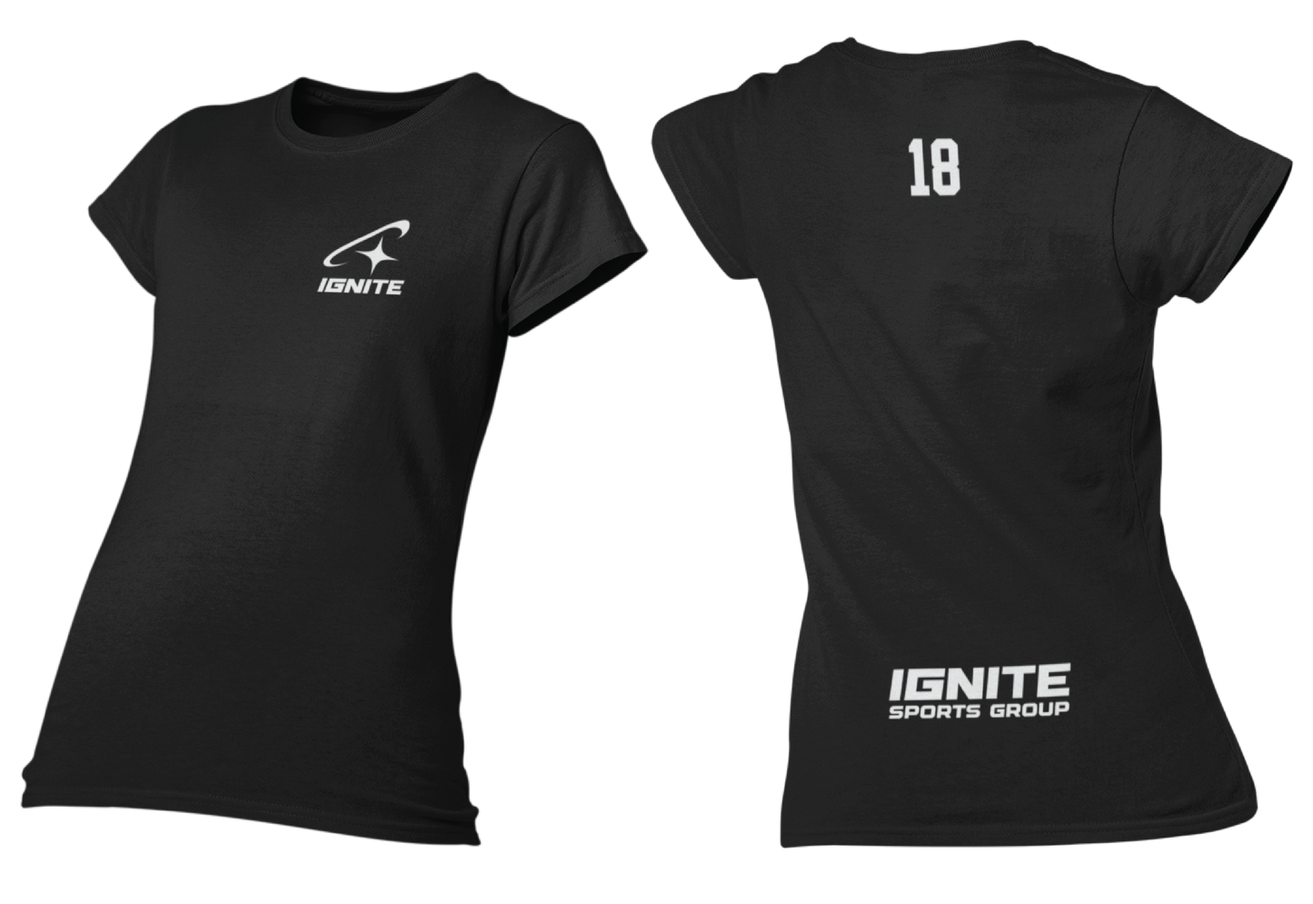 IGNITE Star Ladies T Shirt