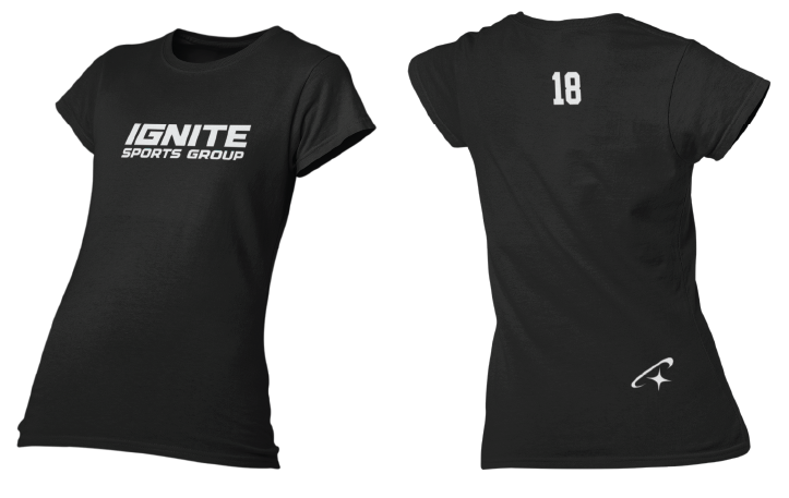 IGNITE Sports Group  Ladies T Shirts