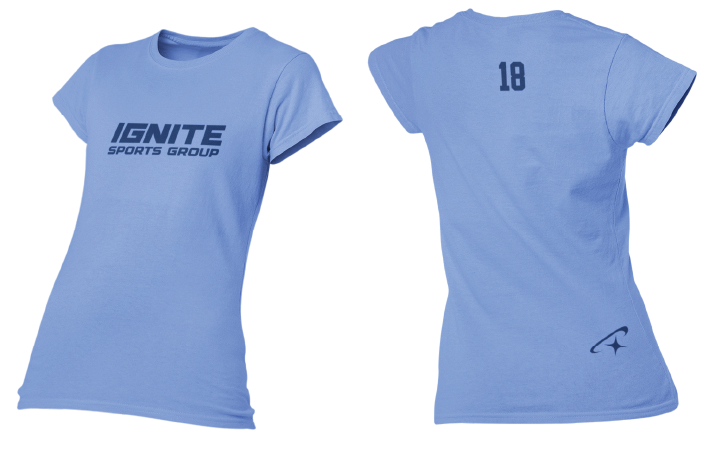 IGNITE Sports Group  Ladies T Shirts