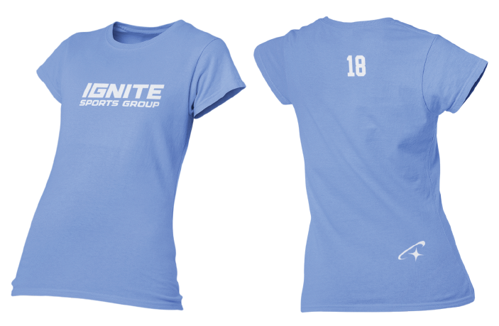 IGNITE Sports Group  Ladies T Shirts