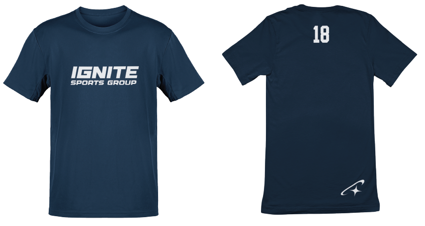 IGNITE Sports Group Men and Youth T Shirt